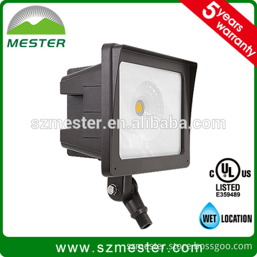 Mester new design UL CUL DLC FCC aprpoved 20W 35W 45W 70W 90W led flood light retrofit fixtures with 5 years warranty